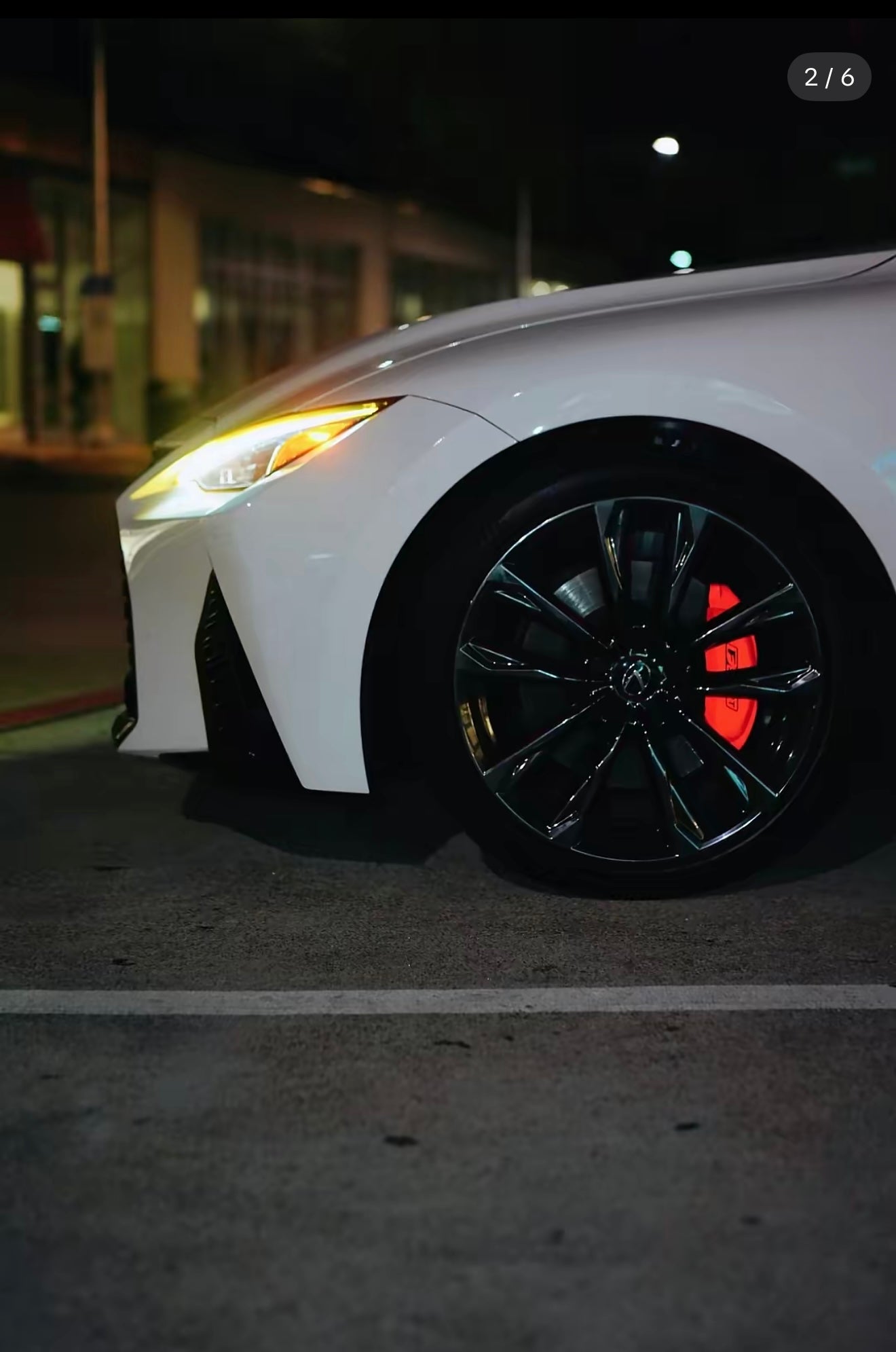 Lexus IS350/250/300/200T Reflective Caliper Pre-cut Vinyl Kit 06-25