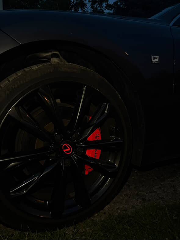 Lexus IS350/250/300/200T Reflective Caliper Pre-cut Vinyl Kit 06-25