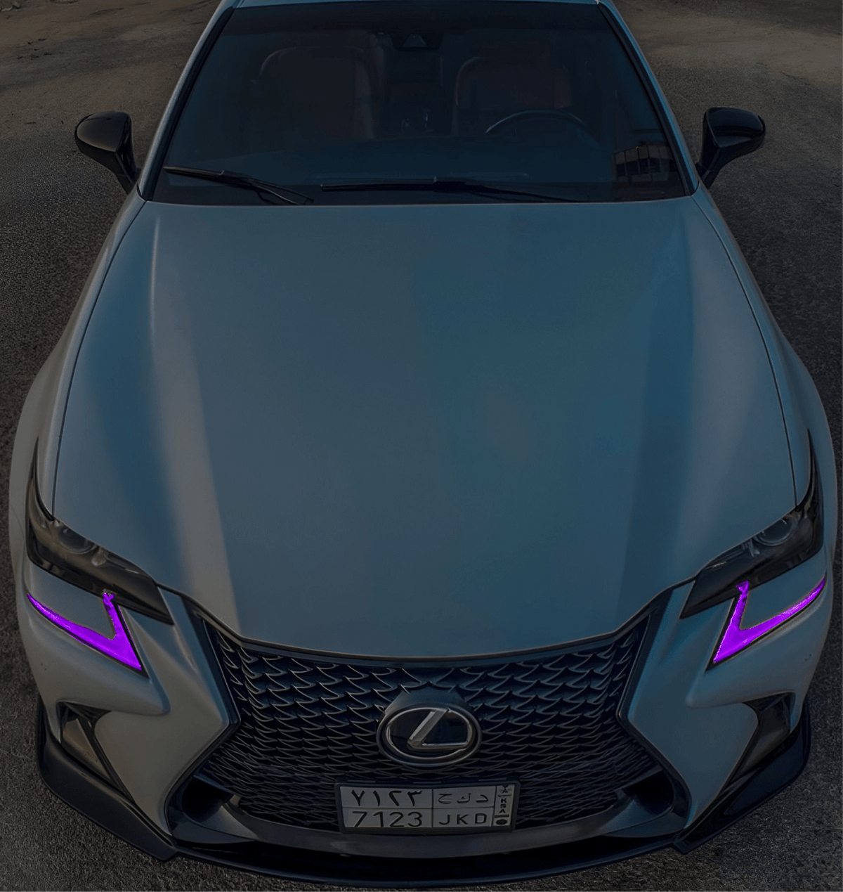 Lexus GS Pre-Cut DRL Tint Overlays 2013-2020