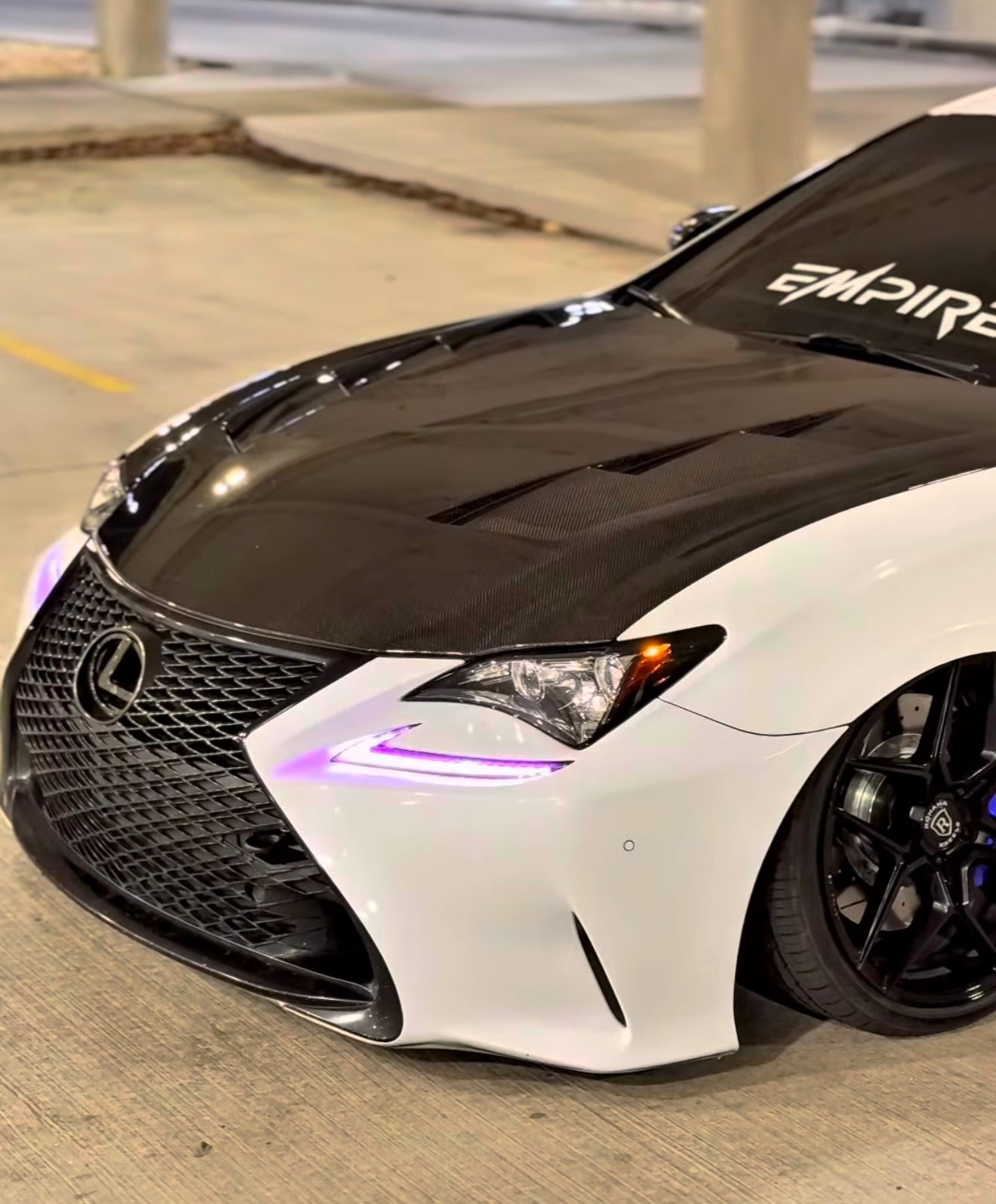 Lexus RC Pre-Cut DRL Tint Overlays 2015-2018