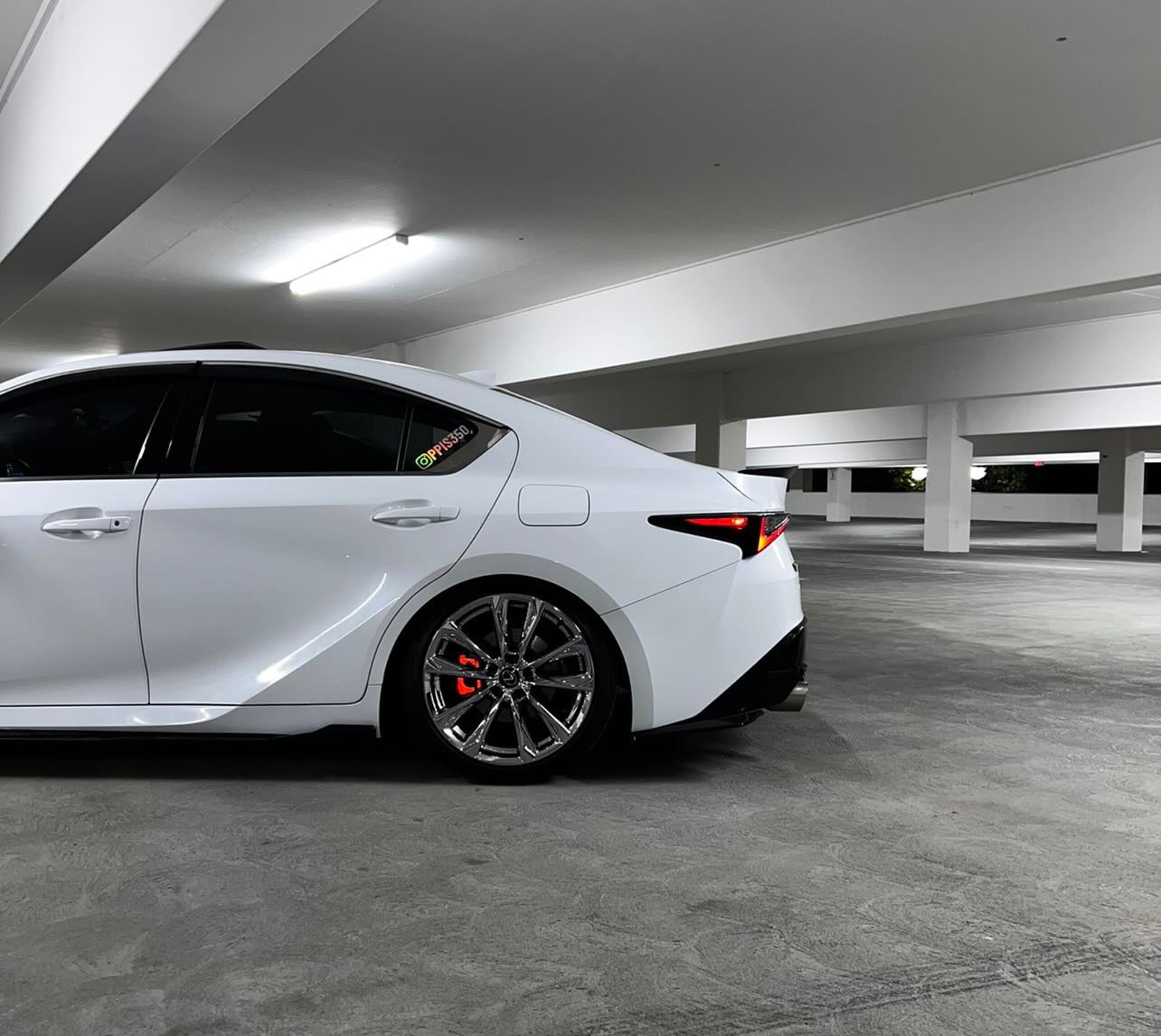 Lexus IS350/250/300/200T Reflective Caliper Pre-cut Vinyl Kit 06-25