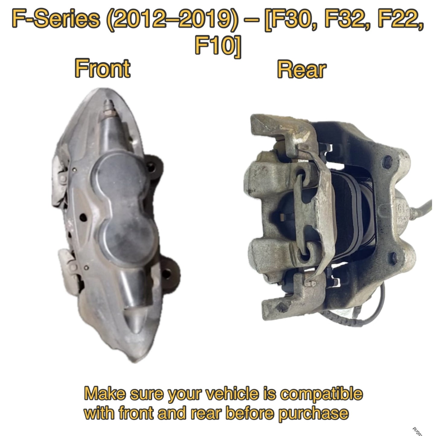 BMW F-Series / G-Series M-Sport Reflective Caliper Pre-cut Vinyl Kit (2012+ & 2019+)