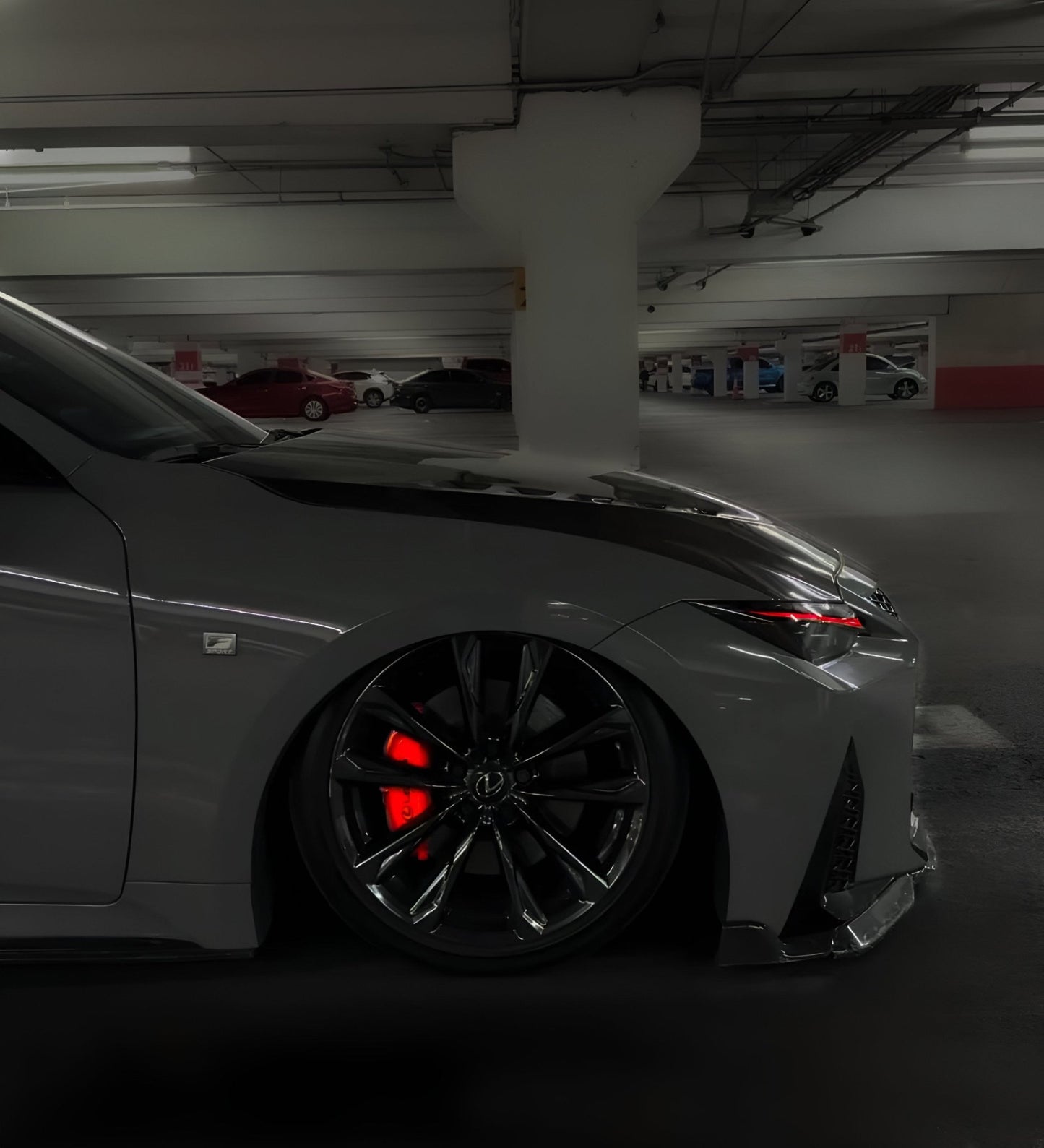 Lexus IS350/250/300/200T Reflective Caliper Pre-cut Vinyl Kit 06-25
