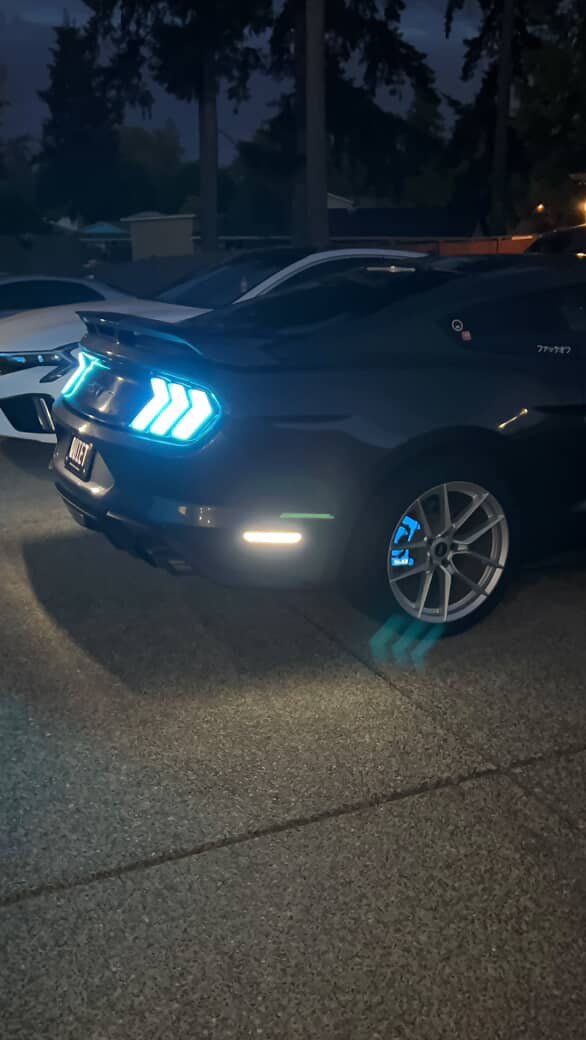 Mustang GT Reflective Caliper Pre-Cut Vinyl Kit 2011-2023