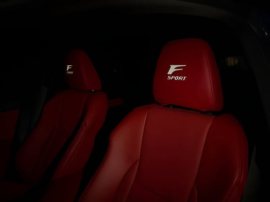 Lexus / Fsport Reflective Headrest Decals