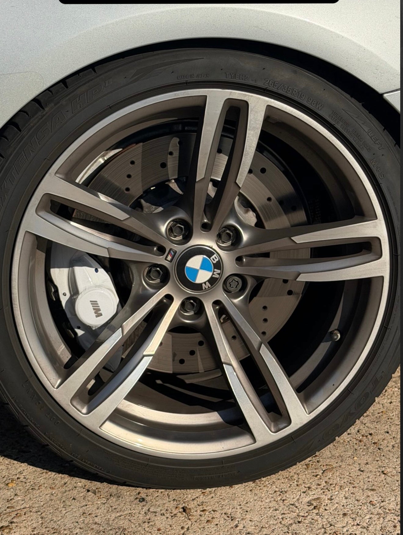 BMW M3 M4 M5 M8 Reflective Caliper Pre-cut Vinyl Kit (F80 G80 F90 F92)