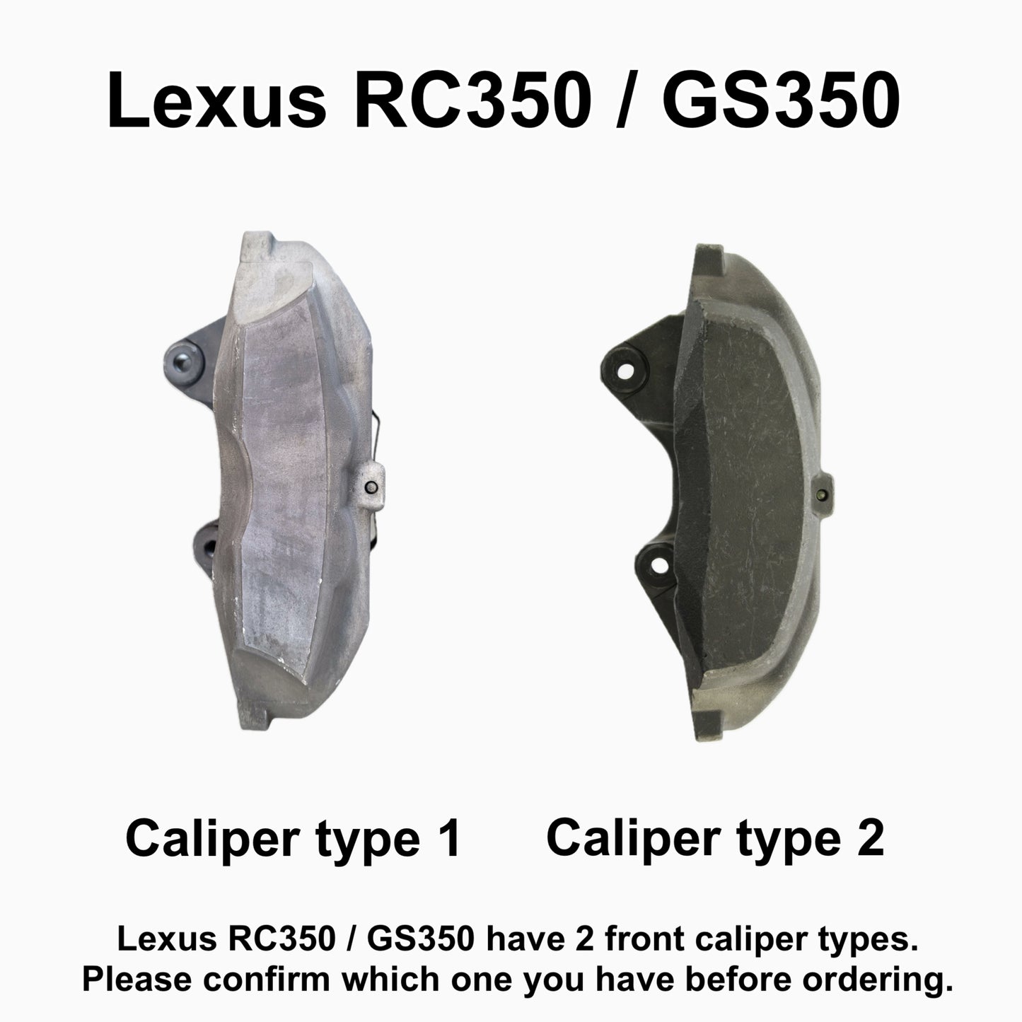 Lexus RC350 / GS350 Reflective Caliper Pre-cut Vinyl Kit