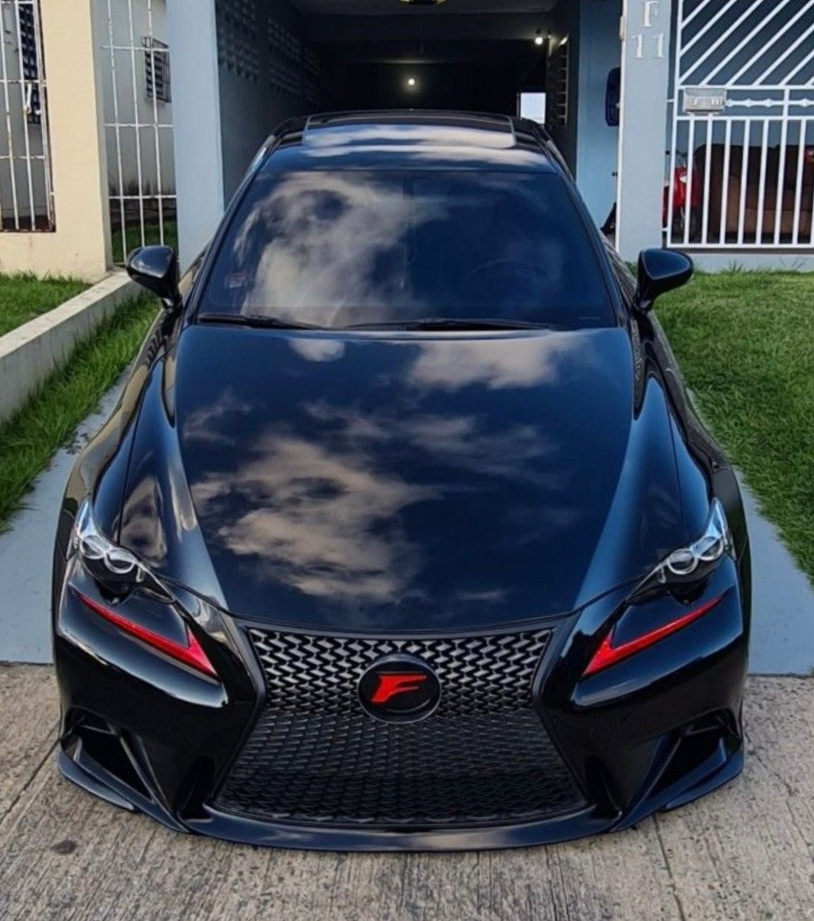 Lexus L / F Reflective Front and Rear Emblem Vinyl