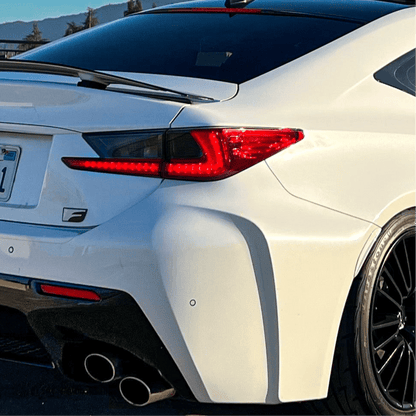 Lexus RC Rear Taillight Tint Overlay 2015-2018