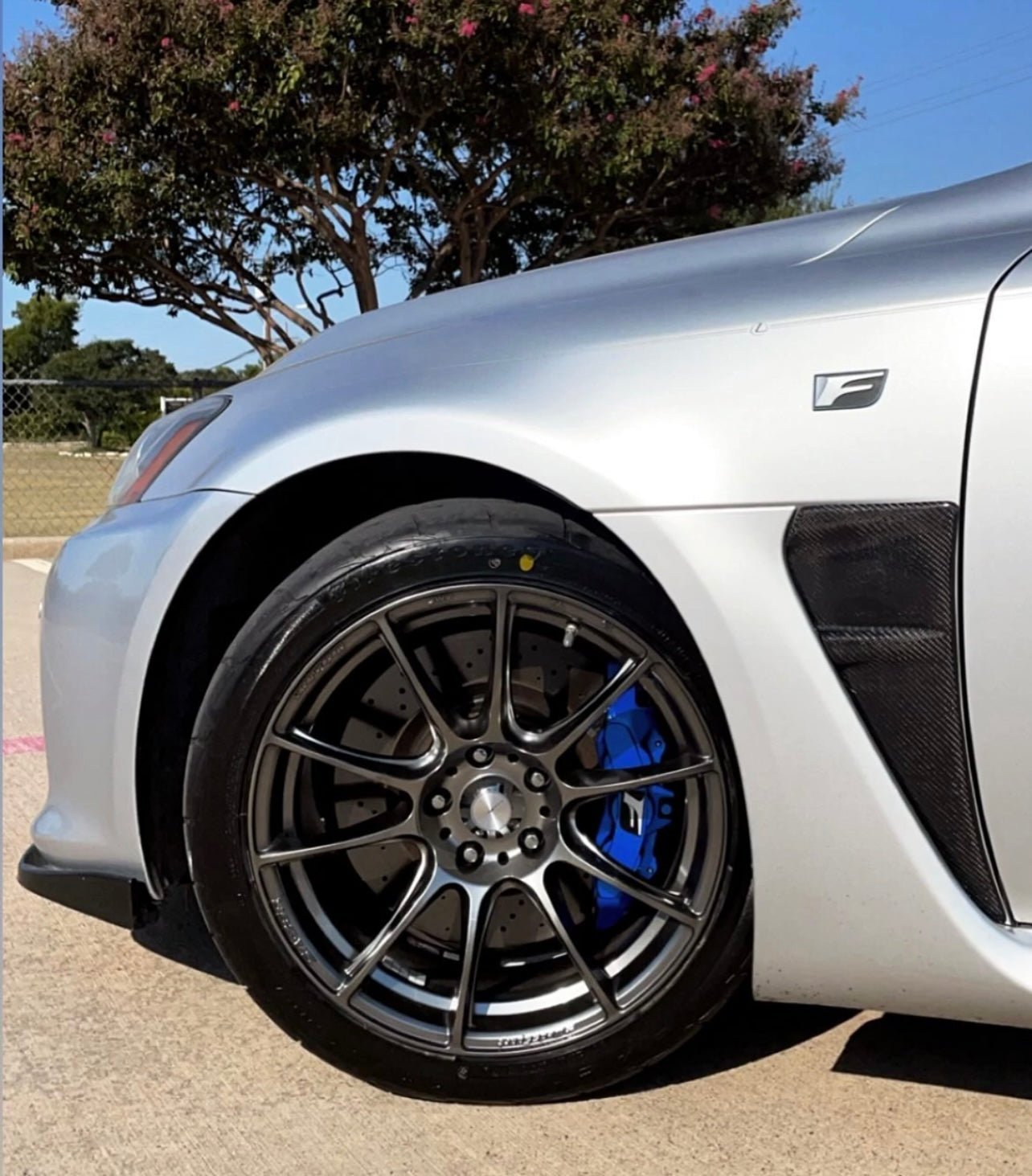 Lexus ISF Reflective Caliper Pre-cut Vinyl Kit