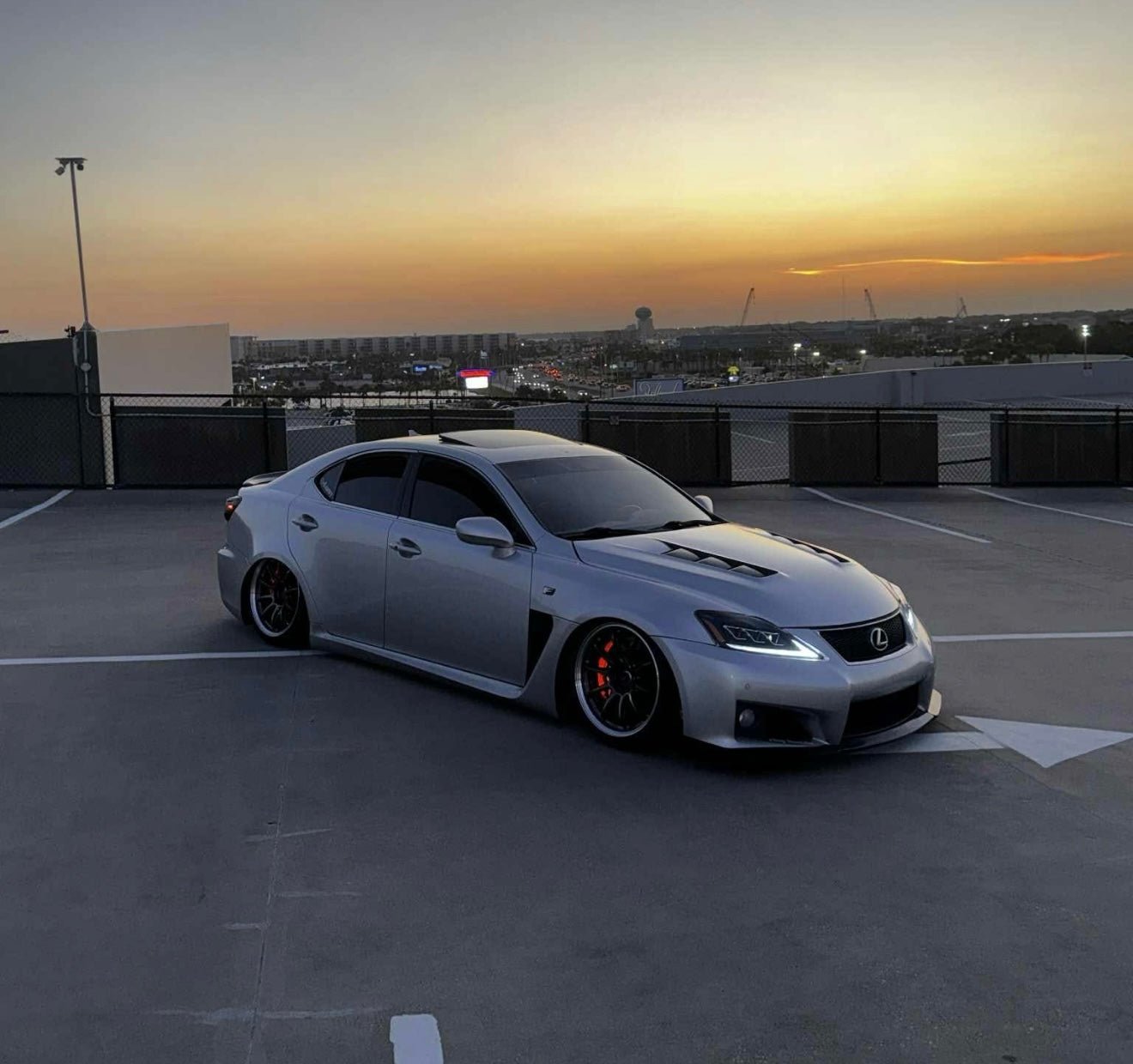 Lexus ISF Reflective Caliper Pre-cut Vinyl Kit