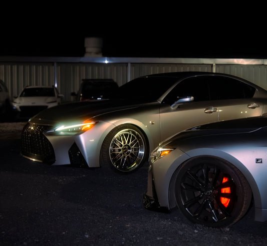 Lexus IS500 Reflective Caliper Pre-cut Vinyl Kit