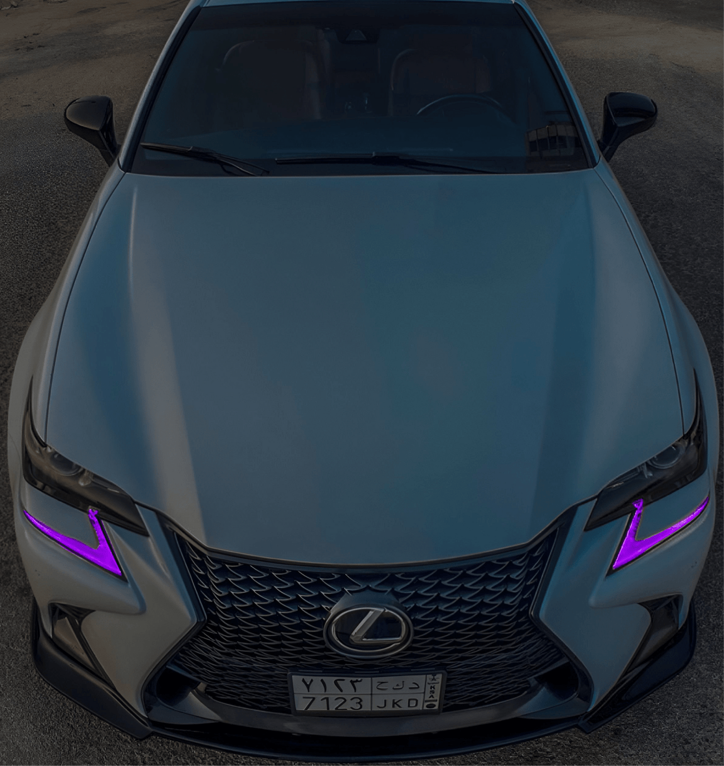 Lexus GS350 / GSF Pre-Cut DRL Tint Overlays 2016-2020