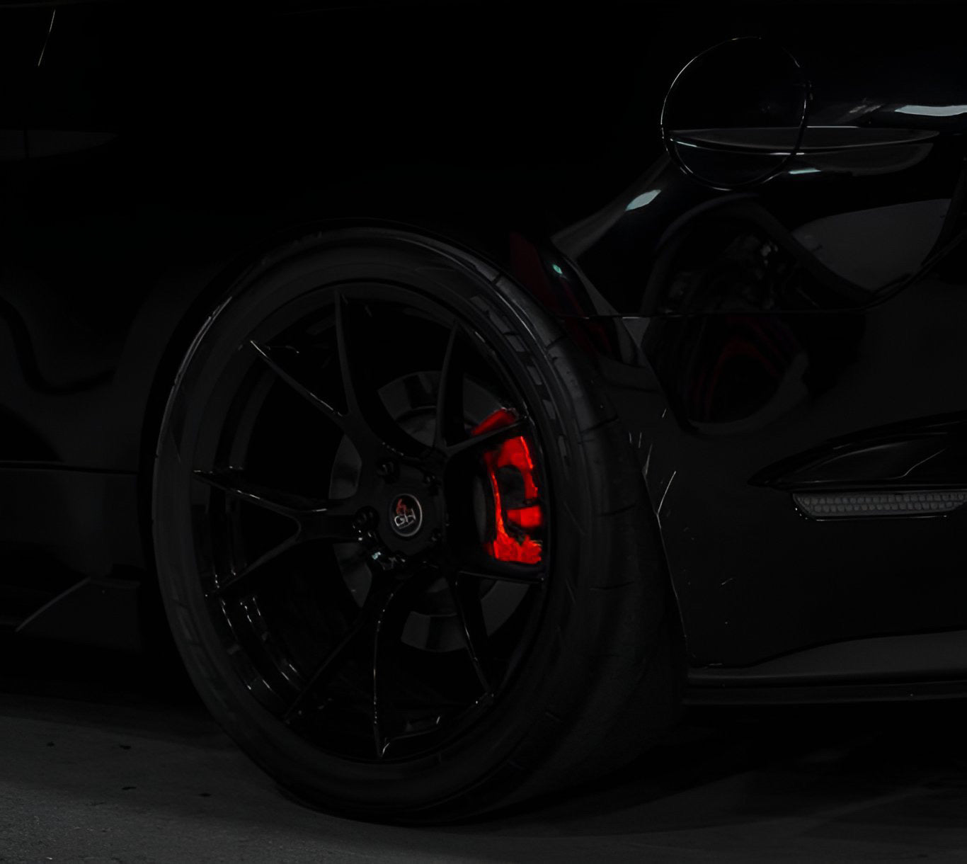 Mustang GT Reflective Caliper Pre-Cut Vinyl Kit 2015-2023