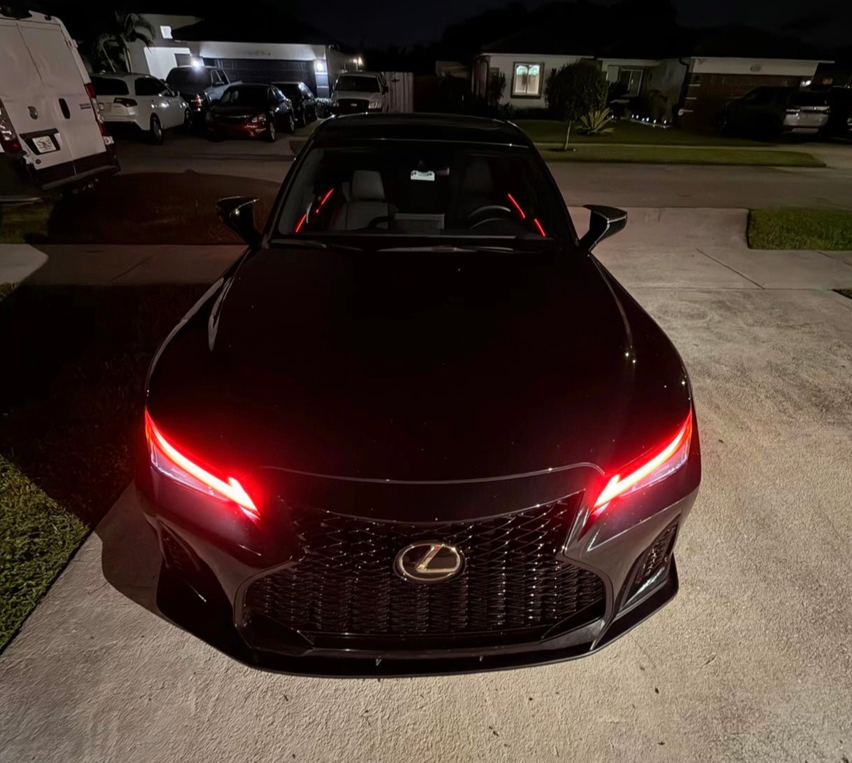 Lexus IS Pre-Cut DRL Tint Overlays