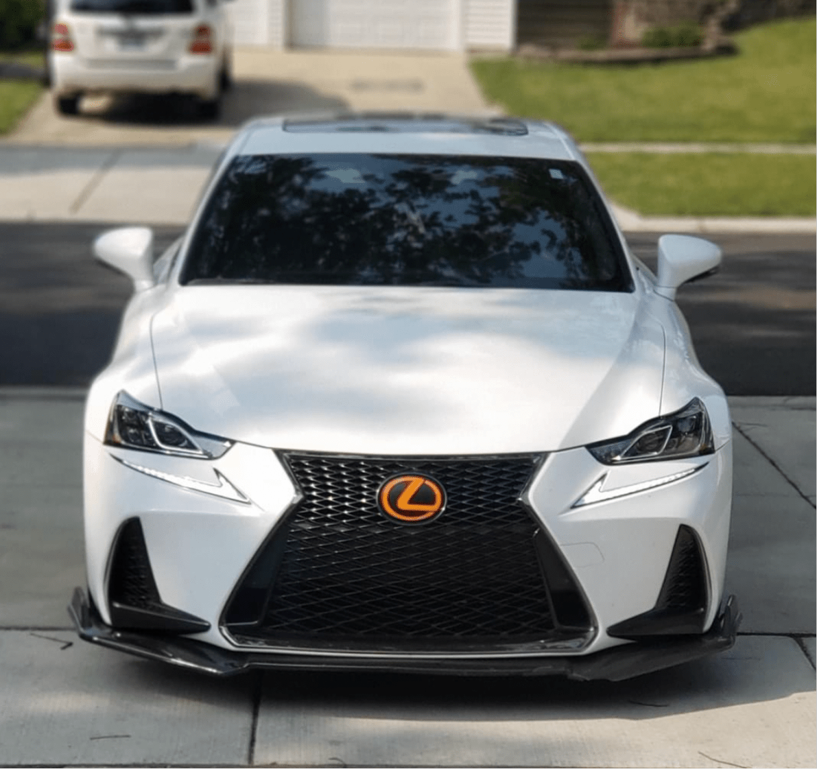 Lexus L / F Reflective Front and Rear Emblem Vinyl