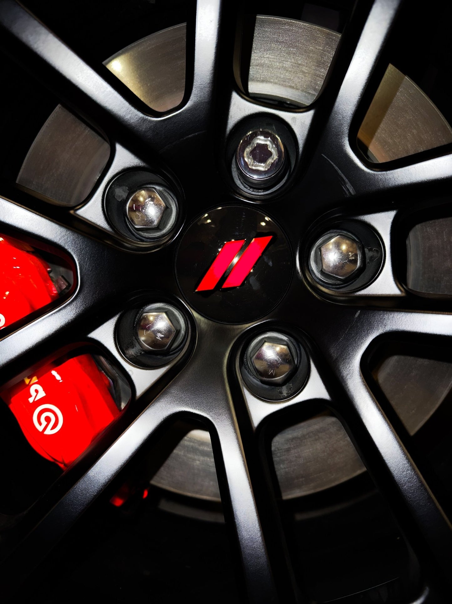 Dodge Reflective Wheel Cap Vinyl Overlays 2017-2023