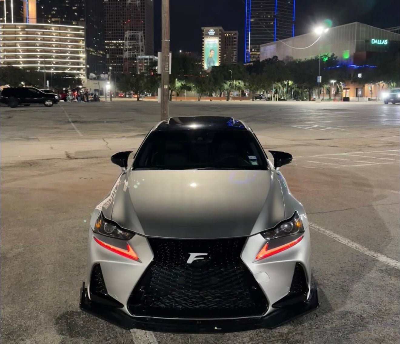 Lexus L / F Reflective Front and Rear Emblem Vinyl