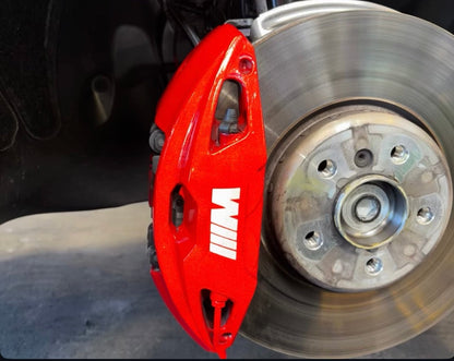 BMW F-Series / G-Series M-Sport Reflective Caliper Pre-cut Vinyl Kit (2012+ & 2019+)
