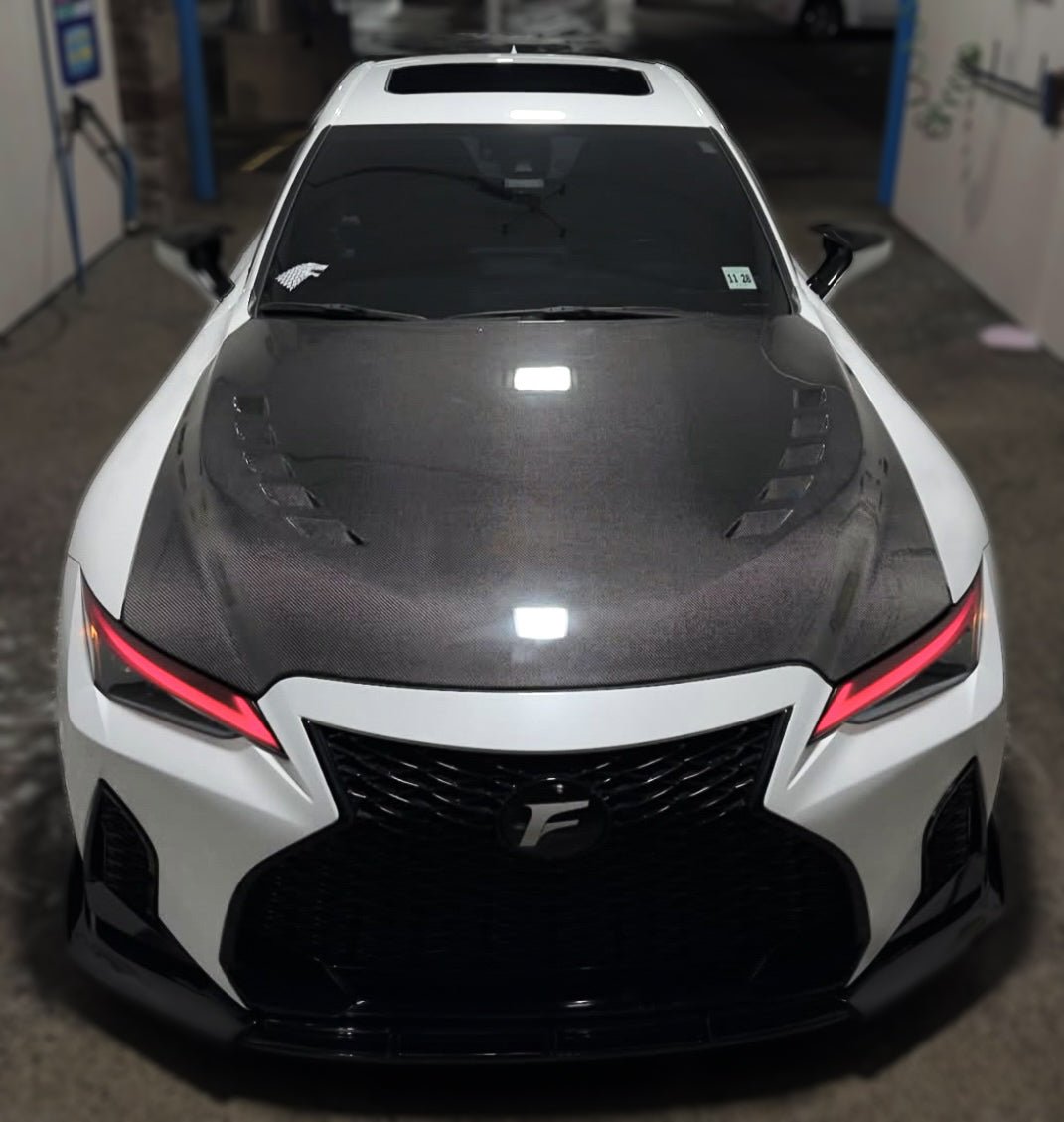 Lexus L / F Reflective Front and Rear Emblem Vinyl