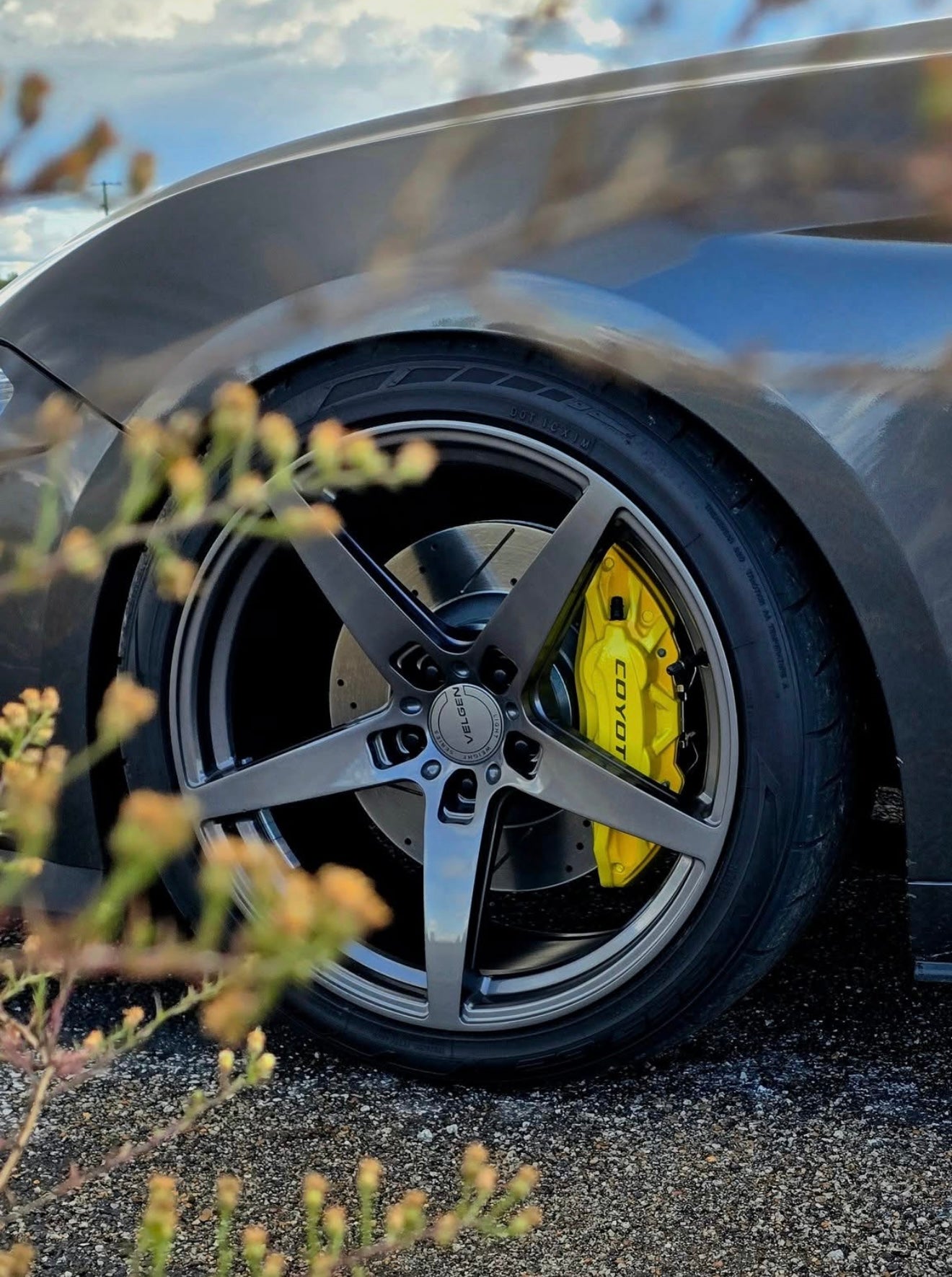 Mustang GT Reflective Caliper Pre-Cut Vinyl Kit 2011+