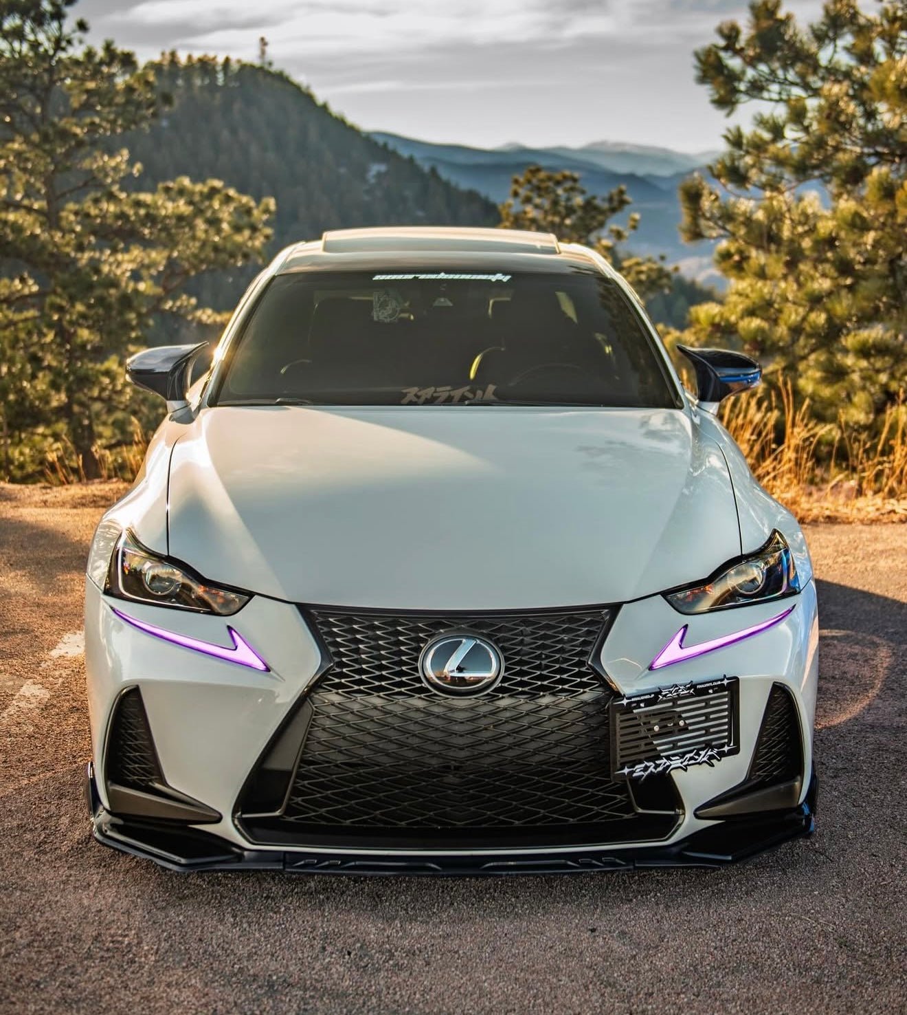 Lexus IS Pre-Cut DRL Tint Overlays