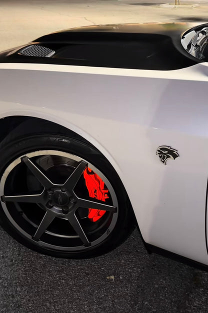 Dodge SRT / R/T / 300c Reflective Caliper Pre-cut Vinyl Kit 2015+