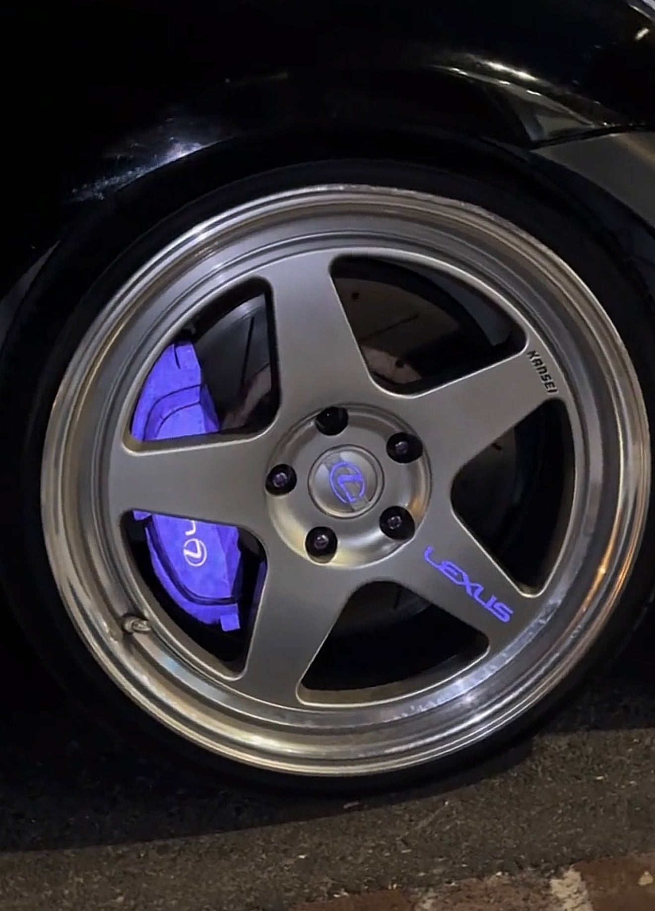 Lexus IS350/250/300/200T Reflective Caliper Pre-cut Vinyl Kit 06-25
