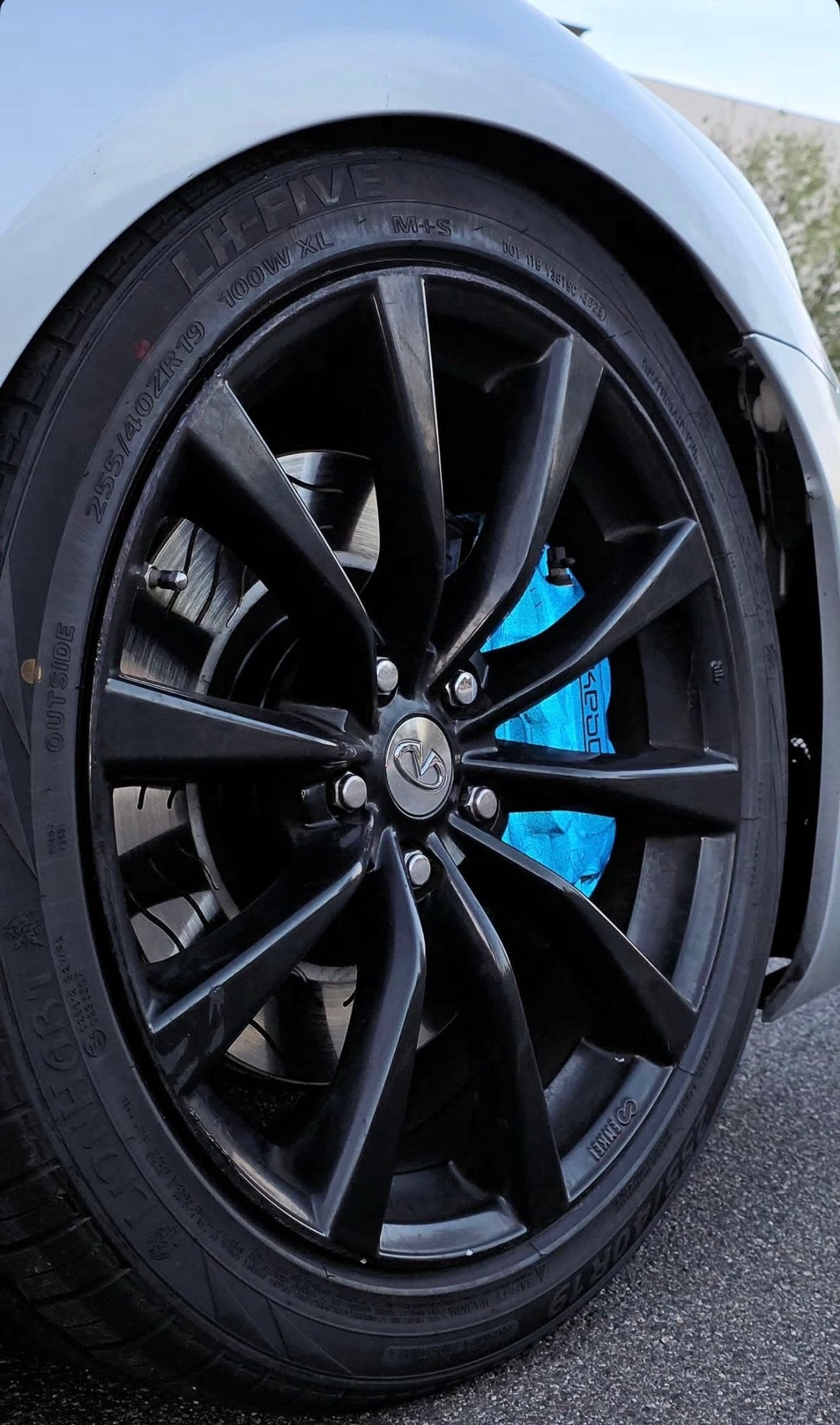 Infiniti / Nissan, Q50 G37 350Z Akebono Reflective Caliper Pre-cut Vinyl Kit