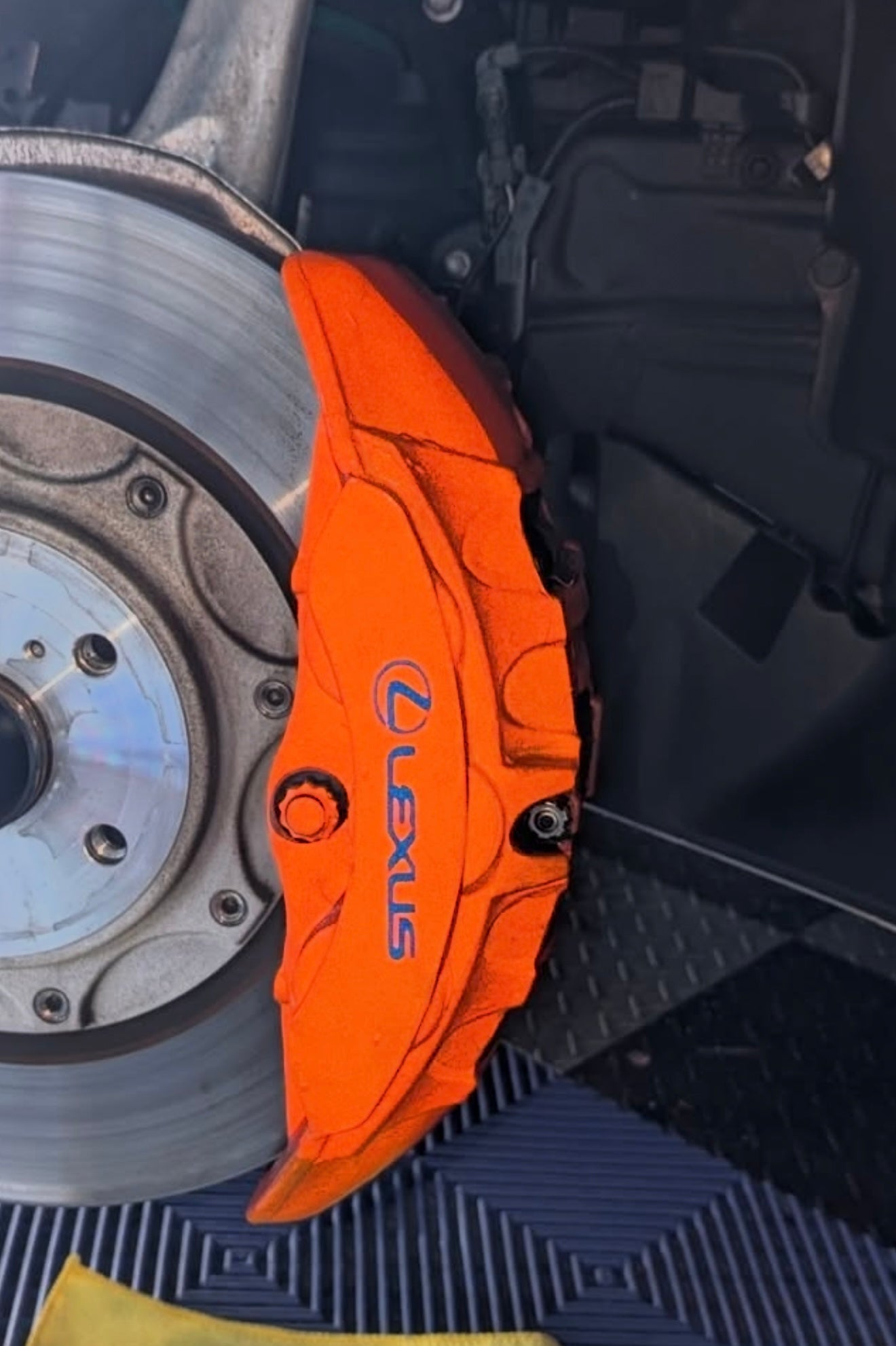 Lexus LC500 Reflective Caliper Pre-cut Vinyl Kit