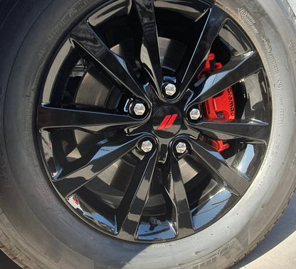 Dodge Reflective Wheel Cap Vinyl Overlays 2017-2023
