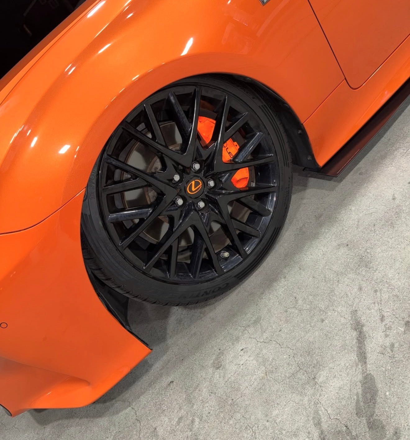 Lexus RC350 / GS350 Reflective Caliper Pre-cut Vinyl Kit