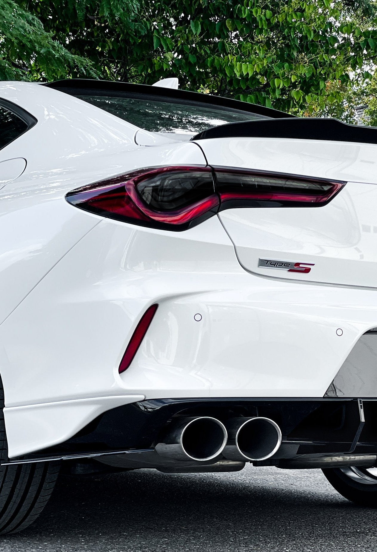Acura TLX Rear Taillight Tint Overlay 2021+