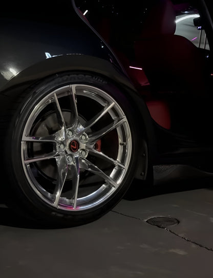 Lexus L / F Reflective Center Cap Decals