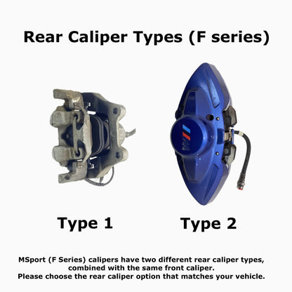 BMW F-Series / G-Series M-Sport Reflective Caliper Pre-cut Vinyl Kit (2012+ & 2019+)