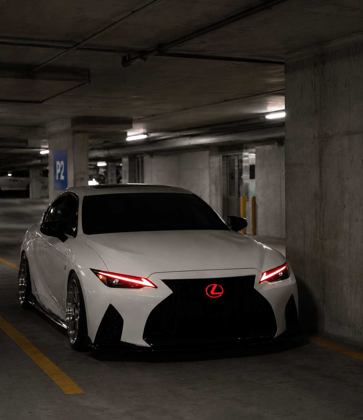 Lexus L / F Reflective Front and Rear Emblem Vinyl