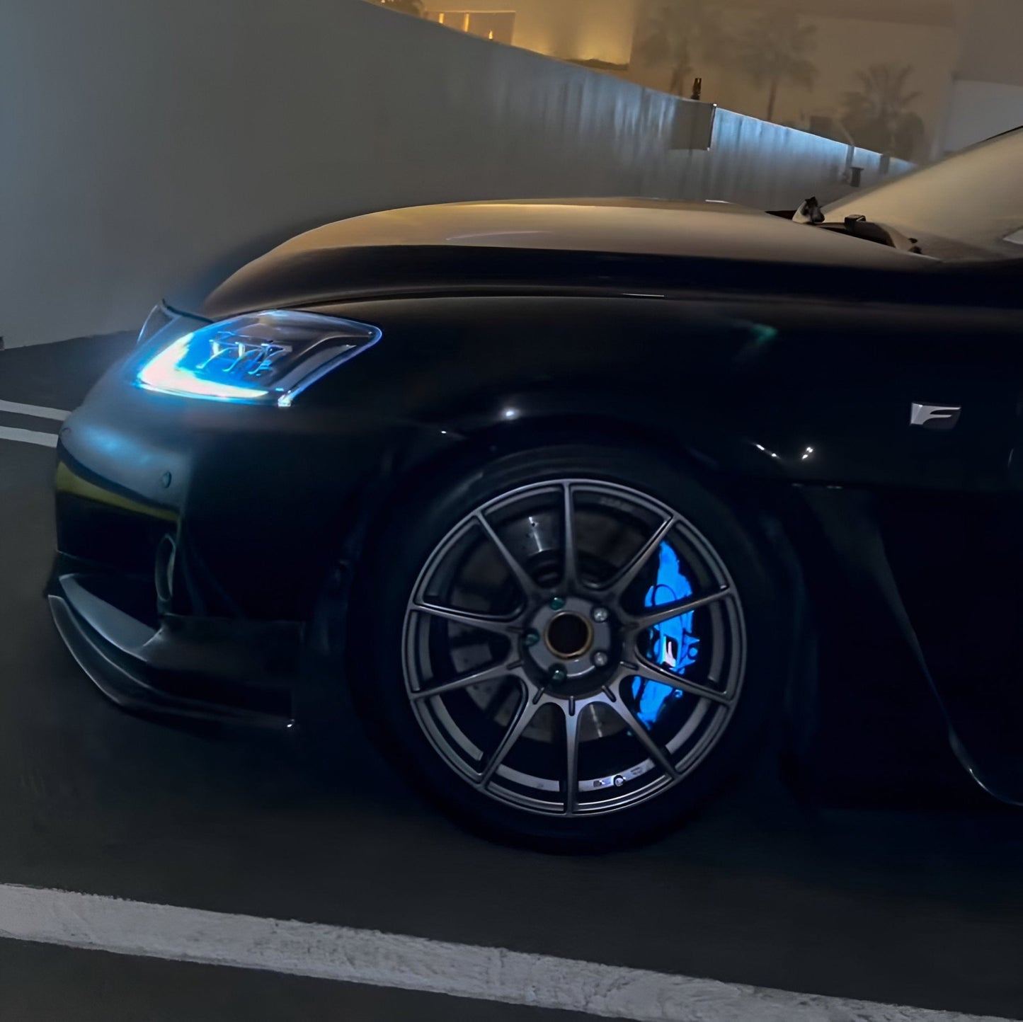 Lexus ISF Reflective Caliper Pre-cut Vinyl Kit