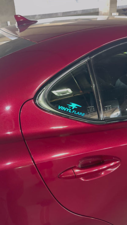 VinylFlare Reflective Logos X2