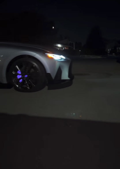 Lexus L / F Reflective Wheel Cap Vinyl Overlays