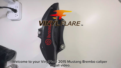 Mustang GT Reflective Caliper Pre-Cut Vinyl Kit 2011+