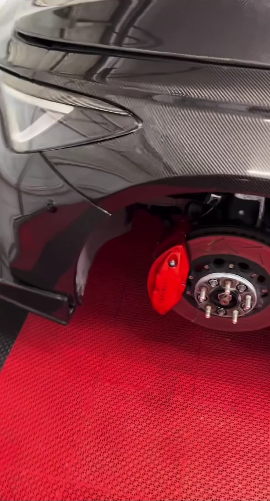 Infiniti / Nissan, Q50 G37 350Z Akebono Reflective Caliper Pre-cut